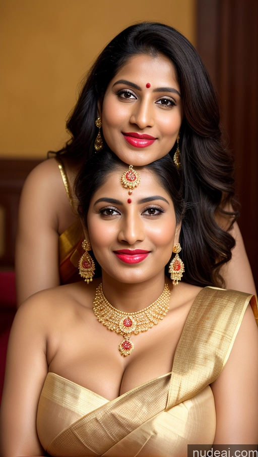 related ai porn images free for Woman Busty Huge Boobs Beautiful Lipstick Fairer Skin Big Ass 50s Happy Sexy Face Black Hair Straight Indian Skin Detail (beta) Front View Bright Lighting Detailed Gold Jewelry Jewelry Simple Sari Traditional