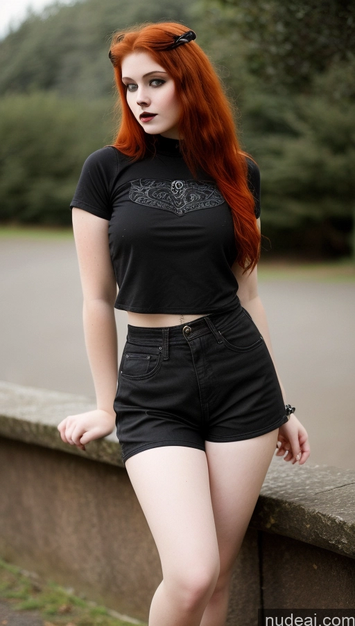 related ai porn images free for 18 Ginger Goth Thick Short Shorts