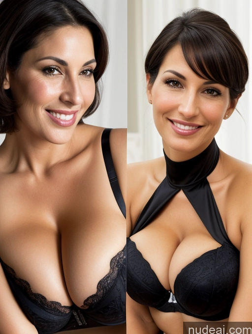 related ai porn images free for Bending Over Huge Boobs Tall Tanned Skin Bobcut Corset Push-up Bra Cleavage Black Hair Close-up View Jewish Milf 30s Two Happy Serious Sad Laughing Seductive Sexy Face