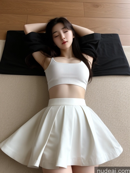 related ai porn images free for Small Tits Beautiful Skinny Fairer Skin Korean Long Hair Black Hair 18 Plank Micro Skirt