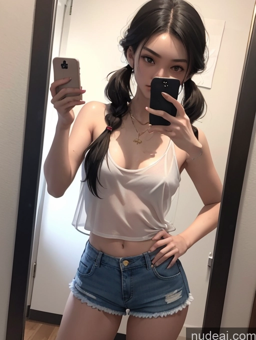 related ai porn images free for Woman Several Small Tits Beautiful Small Ass Skinny Long Legs Tall Pubic Hair 18 Serious Black Hair Pigtails Japanese Mirror Selfie Front View Daisy Dukes Gold Jewelry Transparent