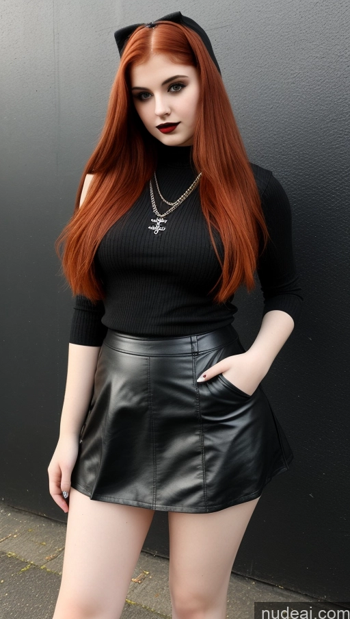 related ai porn images free for 18 Goth Ginger Thick Mini Skirt