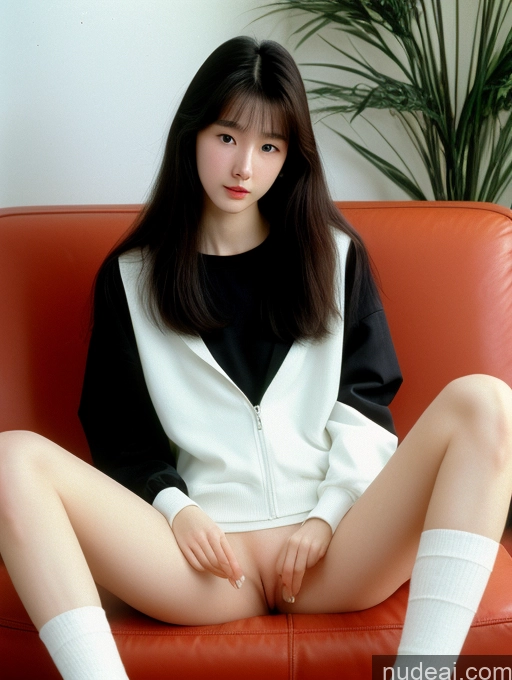 related ai porn images free for Beautiful Skinny Perfect Body Fairer Skin 18 Black Hair Long Hair Korean Spreading Legs 80s