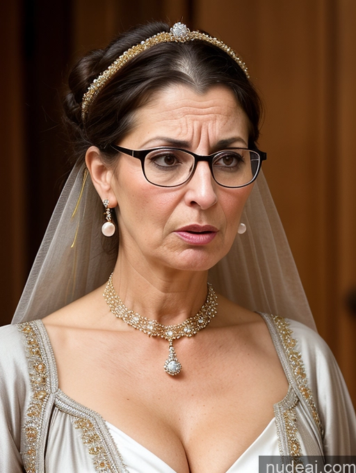 related ai porn images free for Milf Busty Skinny Short Pregnant 50s Shocked Angry Sad Brunette Hair Bun Glasses Jewish Dress Medieval Traditional Pearl Jewelry Cleavage