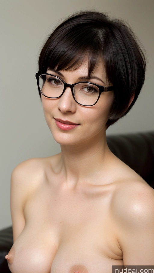 related ai porn images free for One Fairer Skin 30s Short Hair Detailed Glasses Busty Perfect Boobs Simple Indian Woman Black Hair Close-up View Beautiful