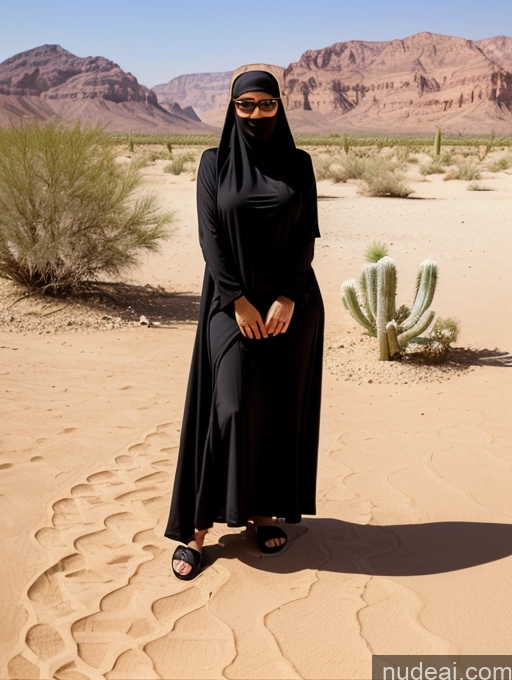 related ai porn images free for Busty Skinny Short Shocked Sad Blonde Ponytail Arabic Dress Dark Skin Nun Niqab Desert One Piece Swimsuit