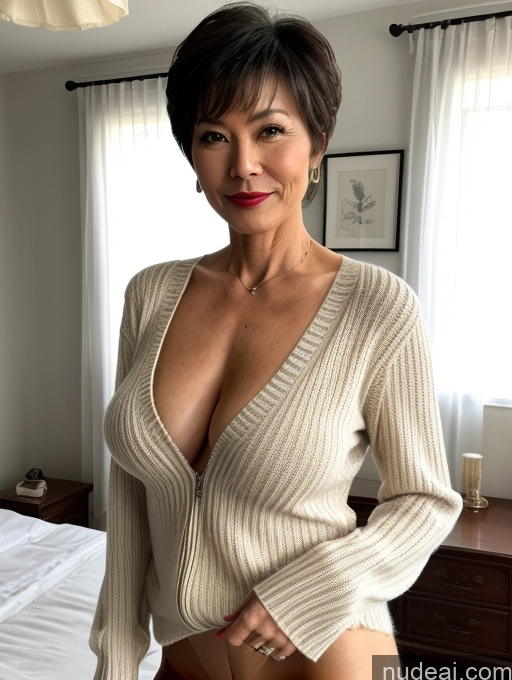 related ai porn images free for Milf Perfect Boobs Lipstick Perfect Body Pubic Hair 50s Pixie Bedroom Sweater Stylish Topless Detailed Chinese Blouse