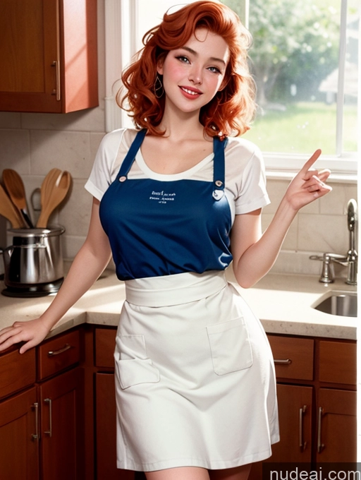 related ai porn images free for Busty Big Ass Big Hips Fairer Skin 18 Ginger Irish Vintage 70s Apron Happy