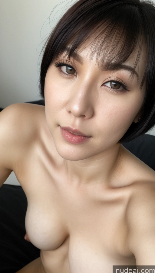 related ai porn images free for Woman One Perfect Boobs Beautiful Fairer Skin 30s Black Hair Short Hair Korean Close-up View Simple Detailed