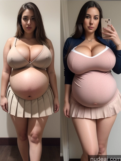 related ai porn images free for Model Two Huge Boobs Fat Pregnant School Uniform, Cleavage Cutout, Clothing Cutout, Pleated Skirt, Thighhighs Breast Grab, Cowgirl Position, Girl On Top, Straddling, Grabbing, Sex, Vaginal