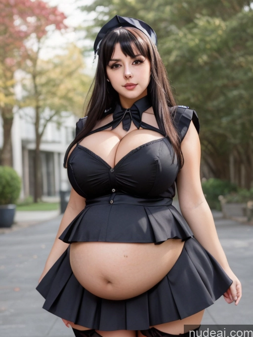 related ai porn images free for Model Two Huge Boobs Fat Pregnant School Uniform, Cleavage Cutout, Clothing Cutout, Pleated Skirt, Thighhighs Belly Inflation, Cuminflation, Overeating Goth Gals V2