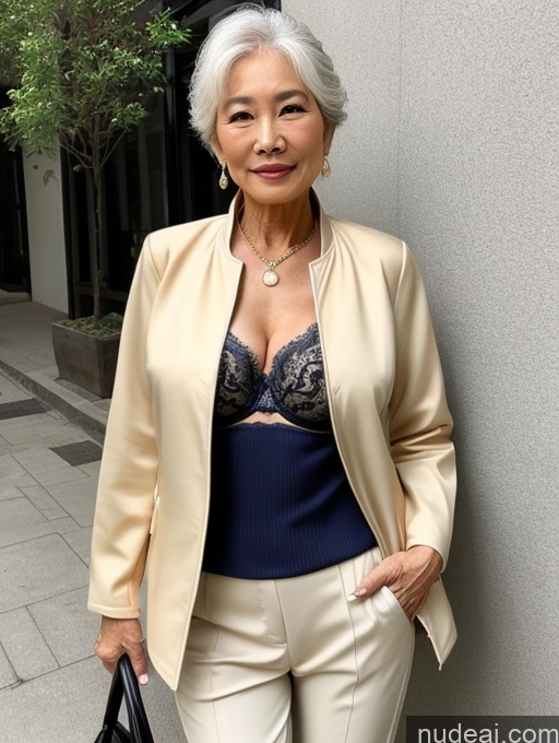 related ai porn images free for Milf Perfect Boobs Beautiful Perfect Body Chinese Bra Casual Jacket Detailed 70s Suit Stylish