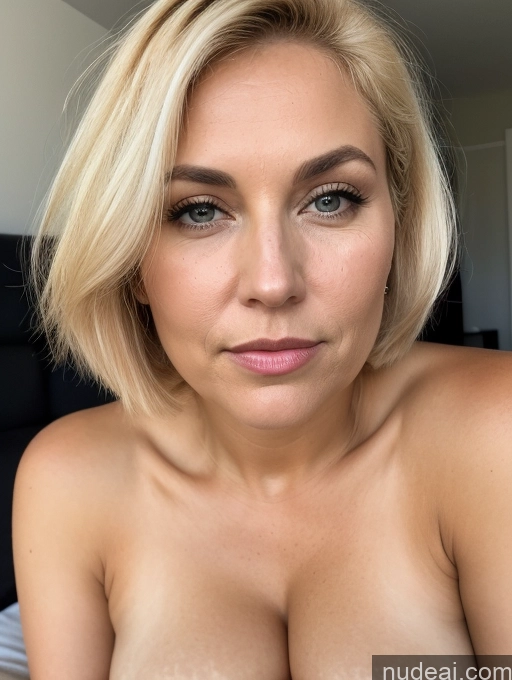 related ai porn images free for Milf One Thick Chubby Serious Short Hair White Front View Nude Bright Lighting 30s Simple Cumshot Blonde