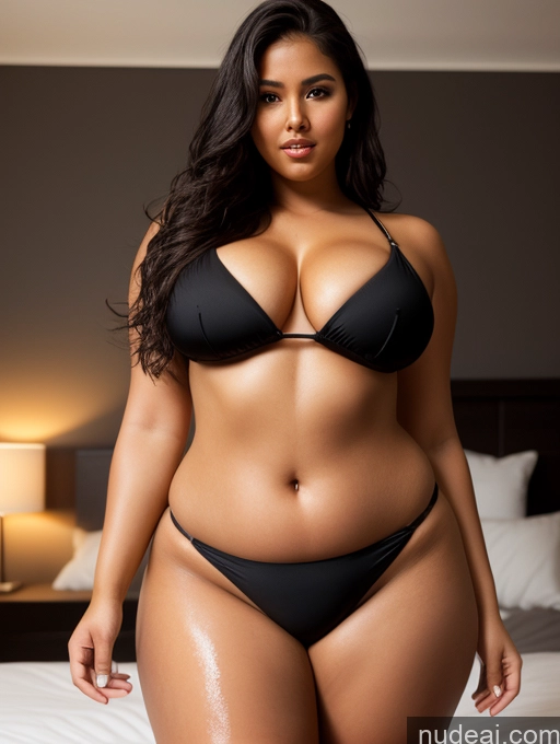 related ai porn images free for Busty Beautiful Big Ass Thick Chubby Short Long Hair Tanned Skin Oiled Body Seductive Black Hair Filipina 3d Bedroom Bikini 18 Front View