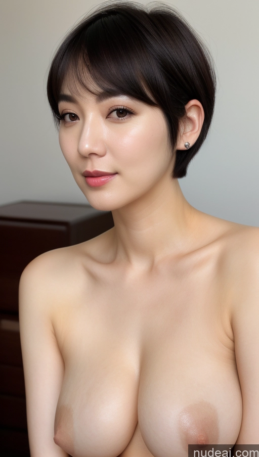 related ai porn images free for Woman One Perfect Boobs Beautiful Fairer Skin 30s Black Hair Short Hair Korean Close-up View Simple Detailed