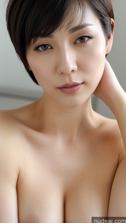 related ai porn images free for Woman One Perfect Boobs Beautiful Fairer Skin 30s Black Hair Short Hair Korean Close-up View Simple Detailed