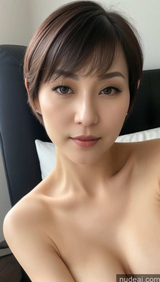 related ai porn images free for Woman One Small Tits Beautiful Fairer Skin 30s Black Hair Short Hair Korean Close-up View Simple Detailed Perfect Boobs