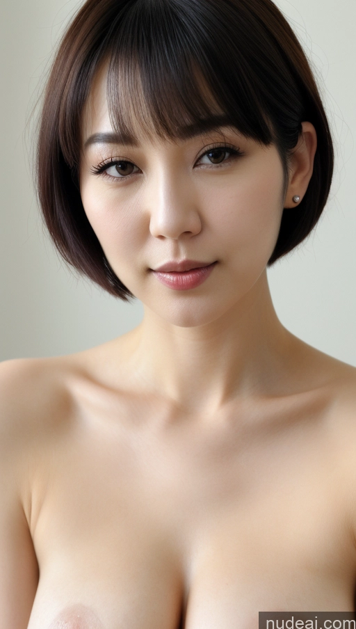 related ai porn images free for Woman One Perfect Boobs Beautiful Fairer Skin 30s Black Hair Short Hair Korean Close-up View Simple Detailed