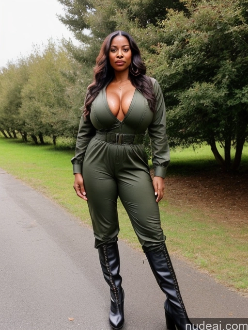 related ai porn images free for Busty Perfect Boobs Beautiful Perfect Body Dark Skin 40s Long Hair Jewish Boots Jumpsuit Military