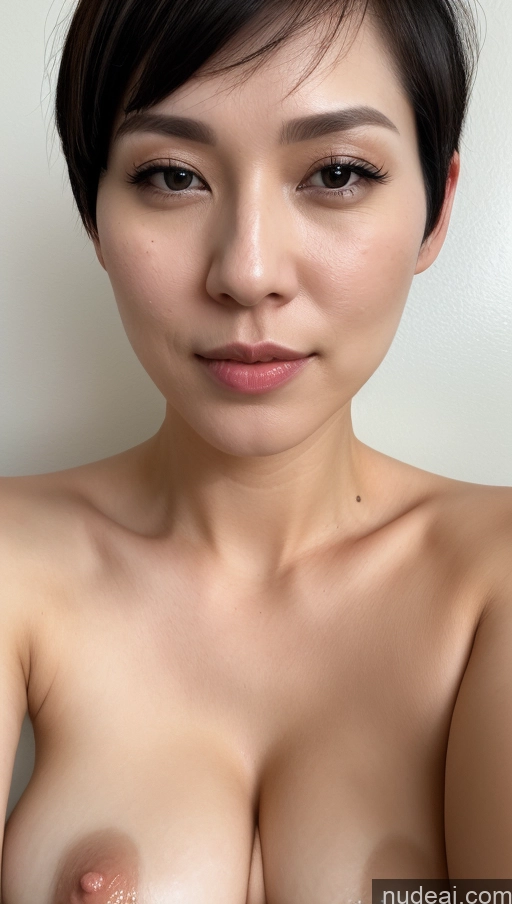 related ai porn images free for One Beautiful Fairer Skin 30s Black Hair Close-up View Detailed Woman Korean Short Hair Simple Small Tits Cumshot