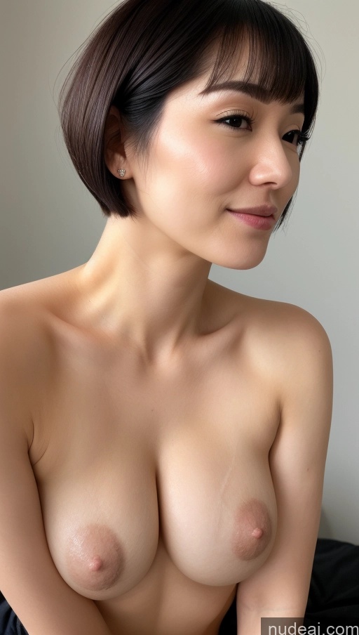 related ai porn images free for One Beautiful Fairer Skin 30s Black Hair Close-up View Detailed Woman Korean Short Hair Small Tits Cumshot Perfect Boobs