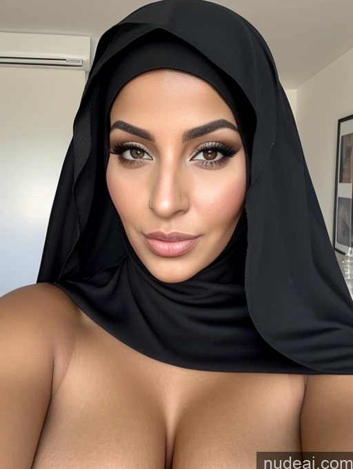 related ai porn images free for Big Ass Beautiful Front View 30s Cleavage Perfect Boobs Niqab Middle Eastern Nude Sexy Face Serious Thick