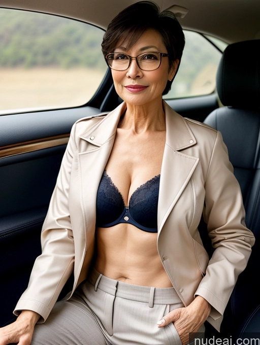 related ai porn images free for Milf Perfect Boobs Beautiful Glasses Perfect Body 60s Pixie Chinese Car Bra Casual Jacket Professor Stylish Suit Cleavage Detailed Sexy Face