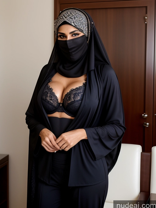 related ai porn images free for Milf Perfect Boobs Perfect Body Beautiful Arabic Bra Suit Niqab Professor Stylish Cleavage Detailed