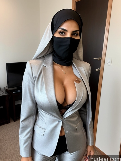 related ai porn images free for Milf Perfect Boobs Perfect Body Beautiful Arabic Bra Suit Niqab Professor Stylish Cleavage Detailed