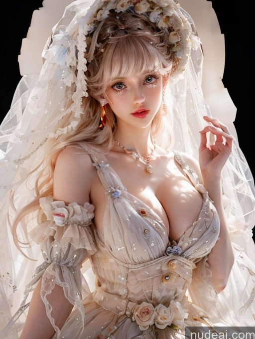 related ai porn images free for Woman Busty Beautiful Chubby Bright Lighting Dark Lighting Detailed Modern Victorian Fashion Dress Floral Style V3