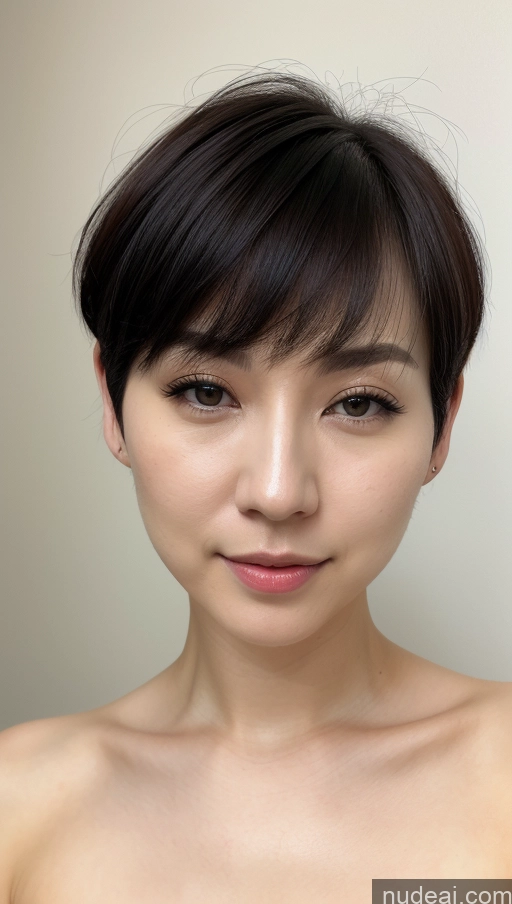 related ai porn images free for Woman One Small Tits Beautiful Fairer Skin 30s Black Hair Short Hair Korean Close-up View Detailed