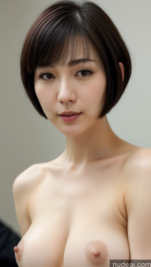 related ai porn images free for Woman One Small Tits Beautiful Fairer Skin 30s Black Hair Short Hair Korean Close-up View Detailed