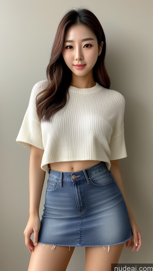 related ai porn images free for Korean Thick Jeans Mini Skirt