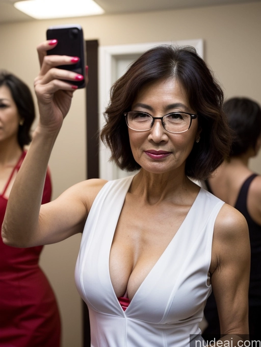 related ai porn images free for Milf Perfect Boobs Beautiful Glasses Perfect Body 70s Pixie Chinese Mirror Selfie Party Bra Stylish Cleavage Dark Lighting Detailed Doctor Lab Coat