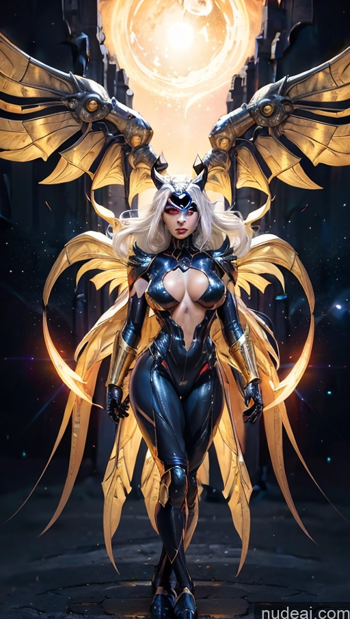 related ai porn images free for Bodybuilder Several Busty Muscular Abs Egyptian Fantasy Armor Black Cat Powering Up Dynamic View Gold Jewelry Surrealist Has Wings Superhero Mech Suit Sci-fi Armor