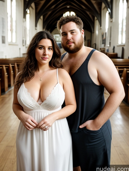 related ai porn images free for Busty Big Ass Chubby Big Hips Fairer Skin 30s Brunette Messy White Film Photo Cleavage Detailed Church Sundress Serious Dress Woman + Man Two