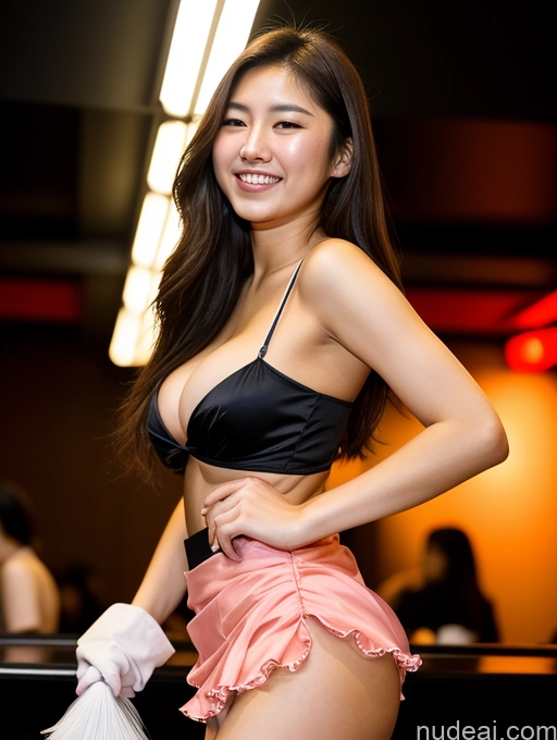 ai nude image of araffed asian woman in a black bra top and pink skirt pics of Woman Beautiful Perfect Boobs Small Tits Short Perfect Body Small Ass 18 Happy Orgasm Brunette Long Hair Cleavage Japanese Maid Club