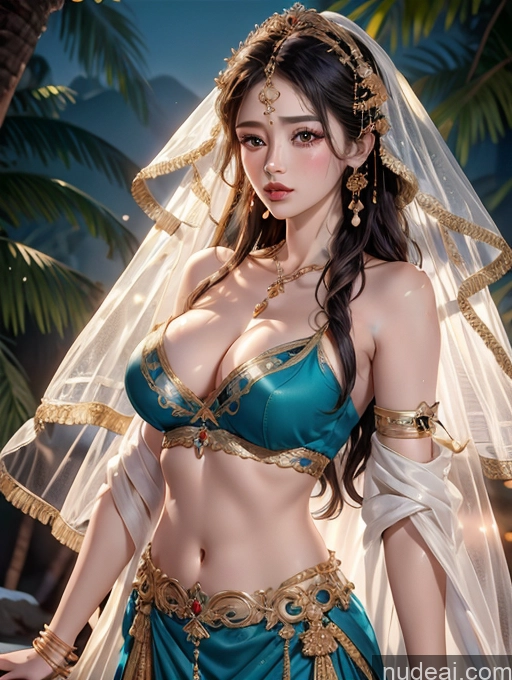 Woman Busty Beautiful Bright Lighting Dark Lighting Detailed Delhi China Goddess Fashion