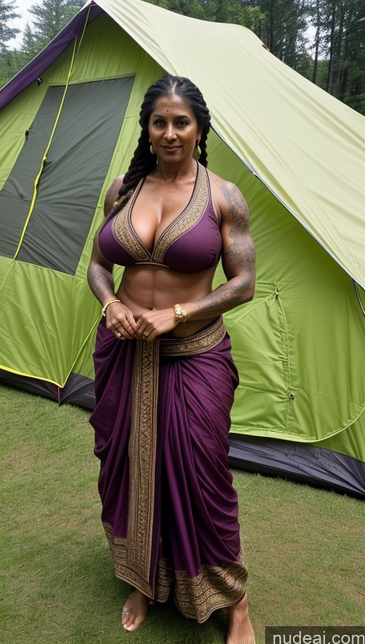 related ai porn images free for Milf Huge Boobs Beautiful Tattoos Muscular Big Ass Thick Tall Dark Skin 50s Seductive Indian Tent Sexy Face Front View T-pose Abs Braided Sari Brunette