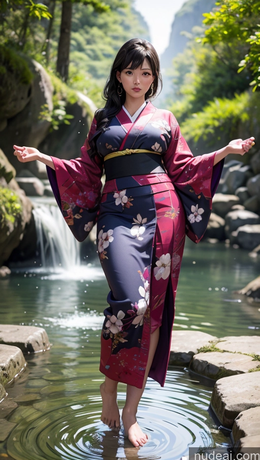 related ai porn images free for Woman One Small Tits Fat Chubby Short Long Legs 20s Serious Black Hair Japanese T-pose Kimono Onsen Front View 3d Bangs Big Hips