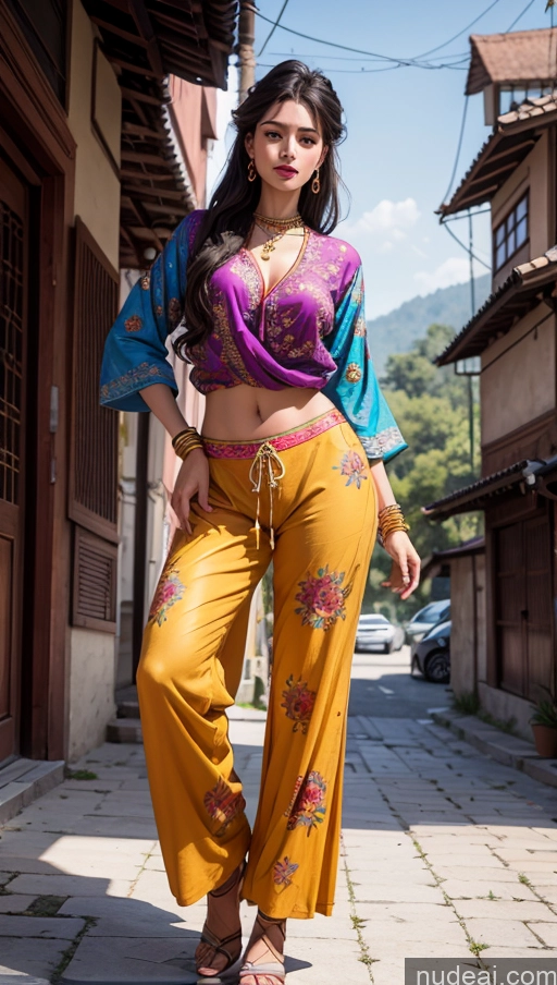 related ai porn images free for Woman Kathmandu Blouse Harem Pants