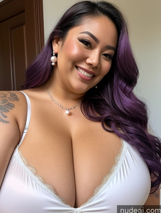 related ai porn images free for Lingerie Model Filipina Busty Huge Boobs Thick Chubby Fat 30s Happy Purple Hair Long Hair Close-up View Blouse Sunglasses Tattoos Jewelry Pearl Jewelry Cleavage