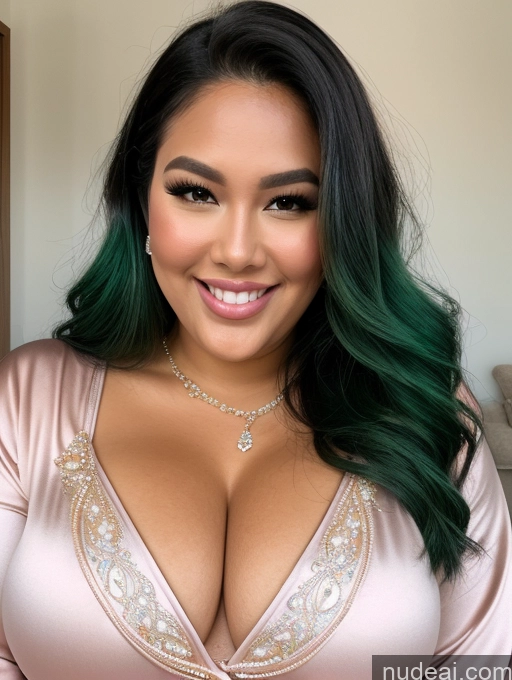 related ai porn images free for Miss Universe Model Busty Filipina Perfect Boobs Beautiful Thick Chubby Fat Happy Green Hair Onesie Cleavage Jewelry Pearl Jewelry Close-up View