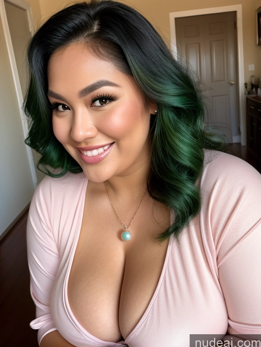 related ai porn images free for Miss Universe Model Busty Filipina Perfect Boobs Beautiful Thick Chubby Fat Happy Green Hair Onesie Cleavage Jewelry Pearl Jewelry Close-up View