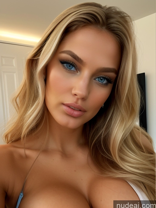 related ai porn images free for Miss Universe Model Huge Boobs Beautiful Fairer Skin 20s Seductive Sexy Face Deep Blue Eyes Blonde Swedish Bedroom Front View Dutch Doll Likeness