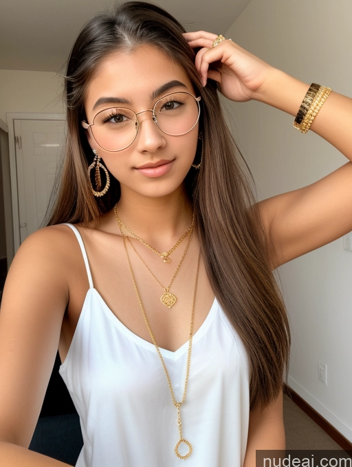 related ai porn images free for Sorority Beautiful 18 Ponytail Diamond Jewelry Gold Jewelry Jewelry Thin Round Glasses Tunic