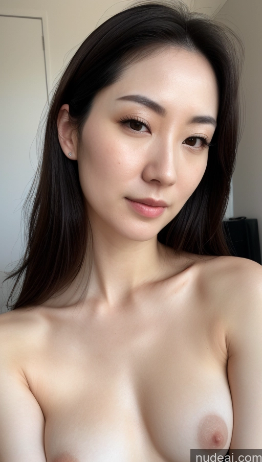 related ai porn images free for Woman One Small Tits Beautiful Close-up View Slicked Fairer Skin Korean Black Hair 30s Skin Detail (beta)