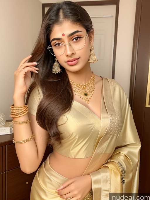 related ai porn images free for Sorority Beautiful 18 Ponytail Indian Diamond Jewelry Gold Jewelry Jewelry Thin Round Glasses Sari Sexy Attire Temptation