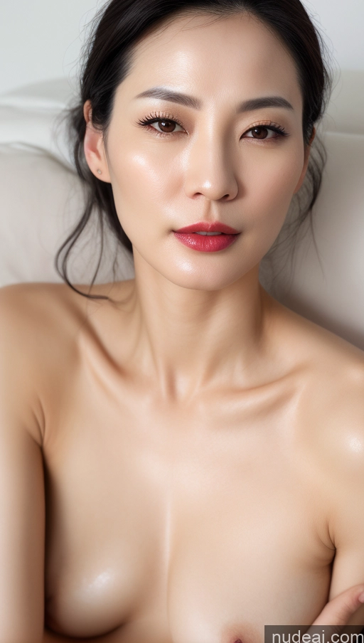 related ai porn images free for Woman One Beautiful Lipstick Black Hair Slicked Korean Skin Detail (beta) Detailed Fairer Skin Small Tits 40s