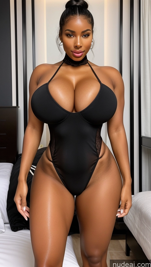 related ai porn images free for Bimbo Two Huge Boobs Lipstick Muscular Big Ass Thick Chubby Fat Big Hips Long Legs Pubic Hair Oiled Body 18 Black Hair Bedroom Front View Spreading Legs Detailed Hair Bun High Heels Thong Fishnet African